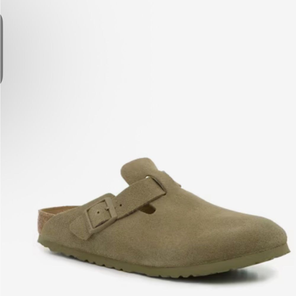 Birkenstock Boston - Olive Green 10